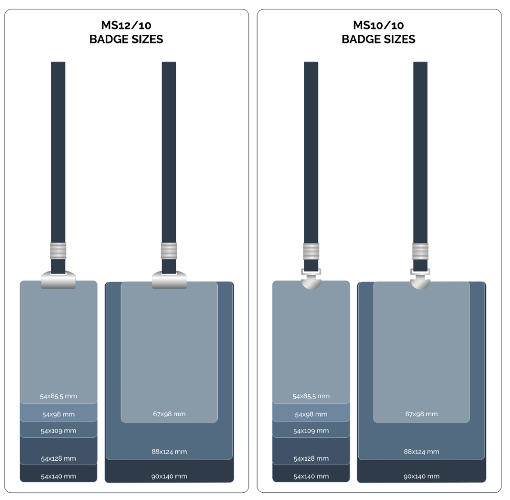 10 mm LANYARDS 10 mm woven or sublimated
