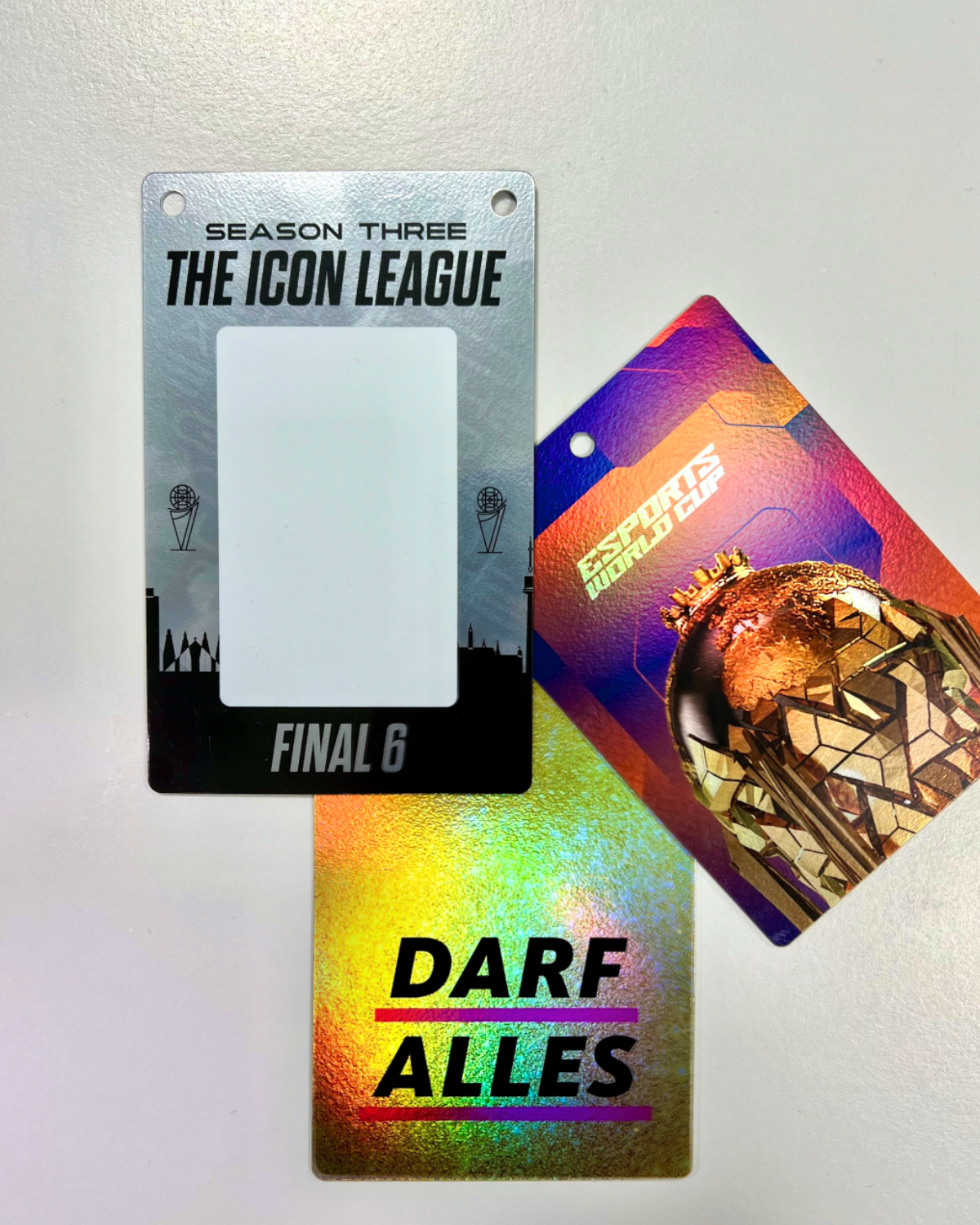 Eventausweise mit Folie